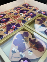 Afbeelding in Gallery-weergave laden, Gold hart bloemenreep zonnebloempit