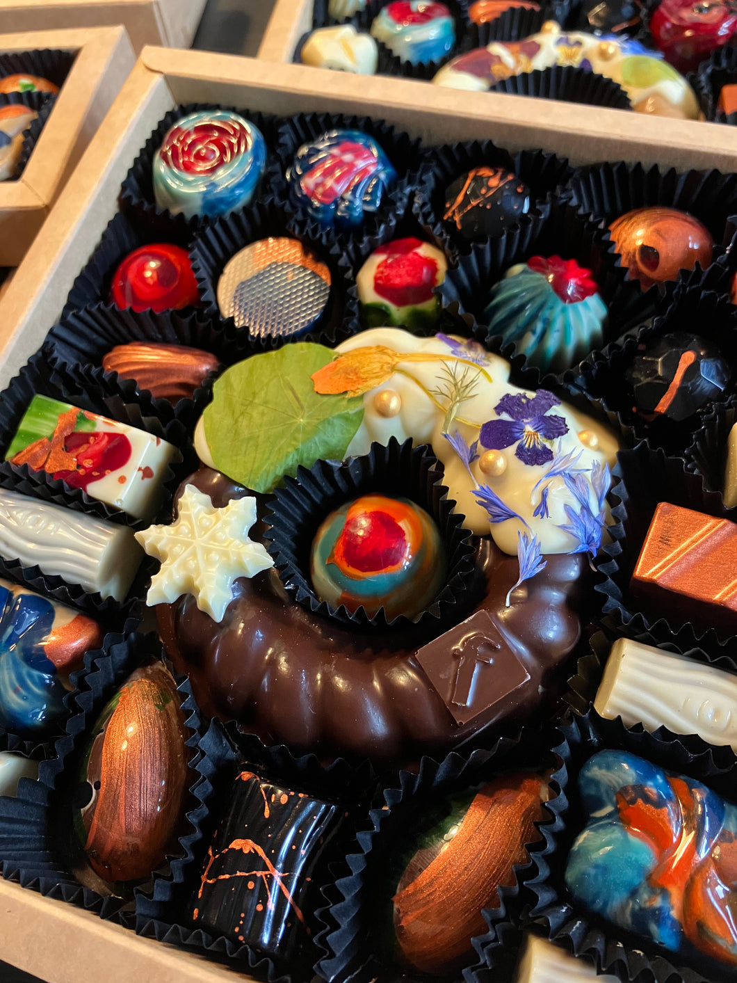 Kerst Bonbons kerstkrans Combi Super Large