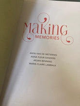 Afbeelding in Gallery-weergave laden, Making Memories kookboek
